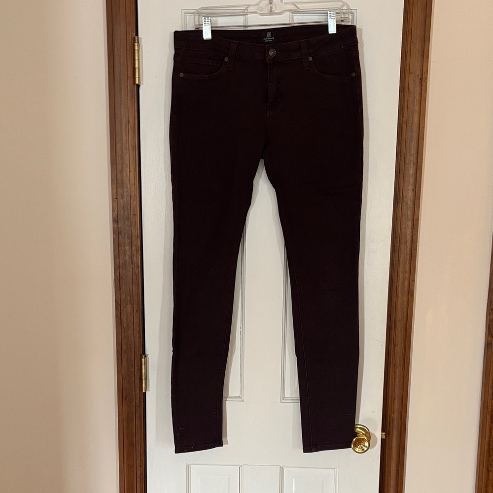 Just Black Deep Burgundy Denim